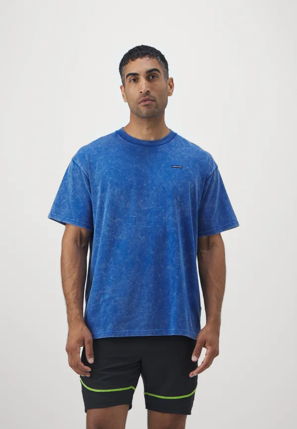 LOGO WASH - T-Shirt print - tech blue