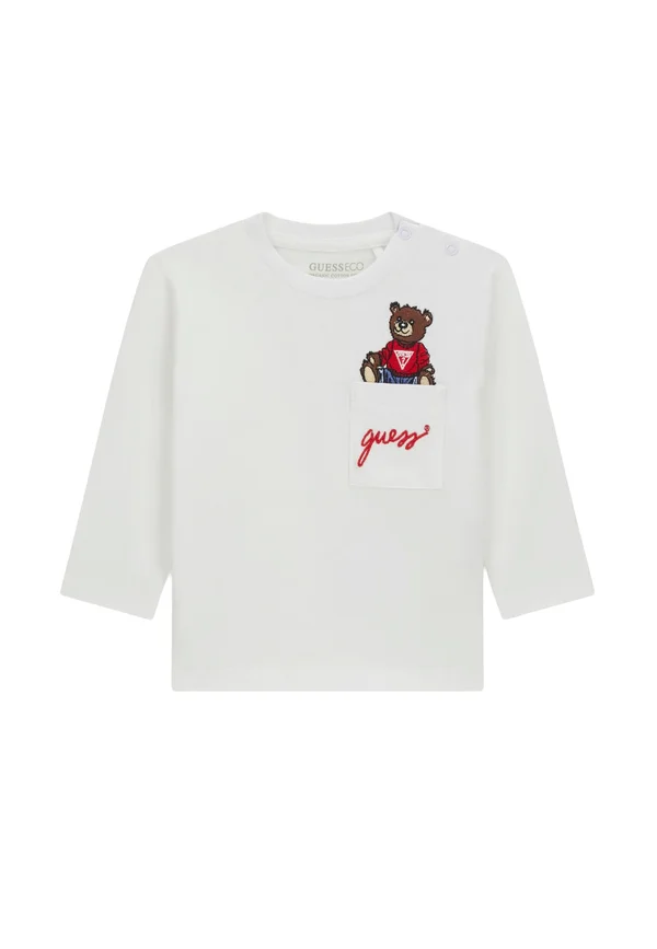 LOGOSTICKEREI - Langarmshirt - weiß