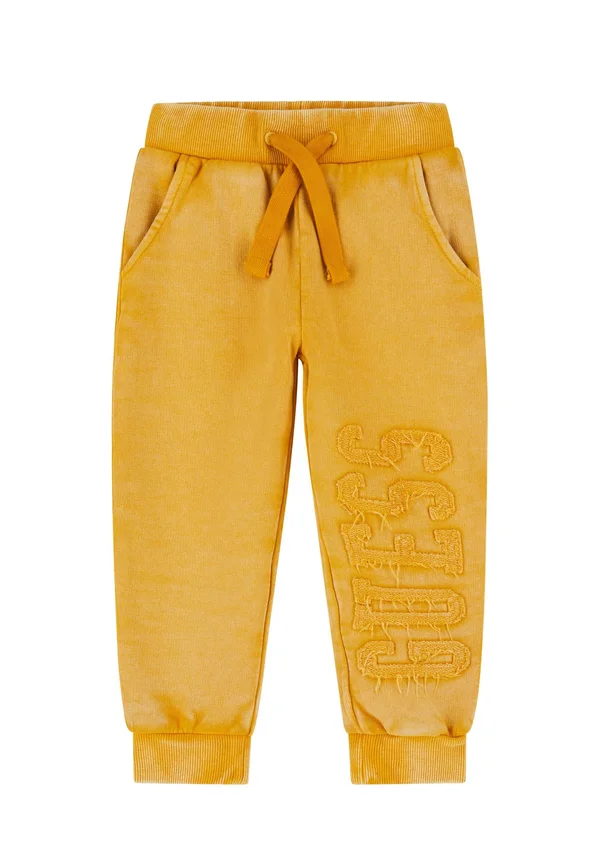 LOGOSTICKEREI - Stoffhose - gelb