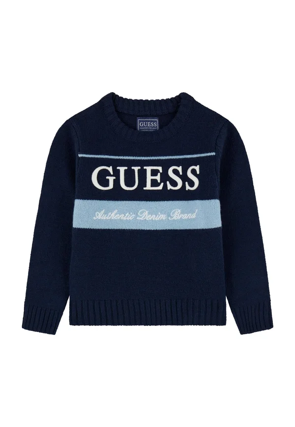 LOGOSTICKEREI - Strickpullover - dunkelblau