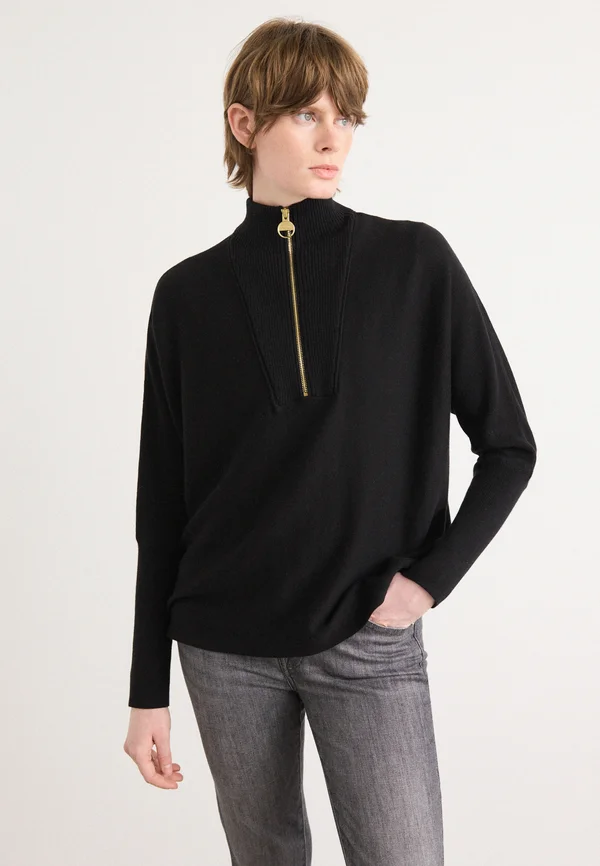 LOLA JUMPER - Strickpullover - black
