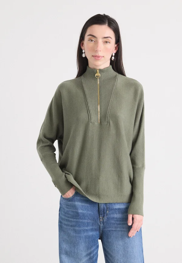 LOLA JUMPER - Strickpullover - dusky khaki