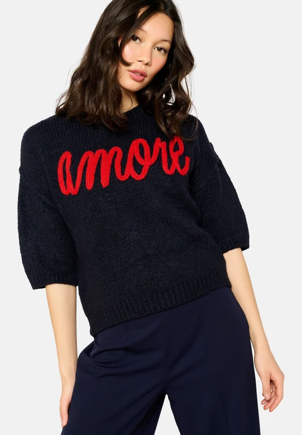 LOLALIZA - Strickpullover - navy basic