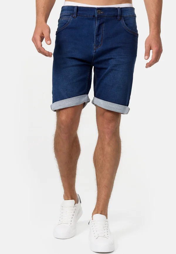 LONAR - Jeans Shorts - blue