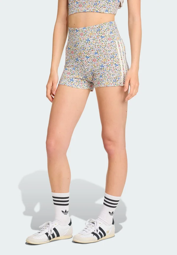 LONDON BOOTY - Leggings - Hosen - off white semi lucid red