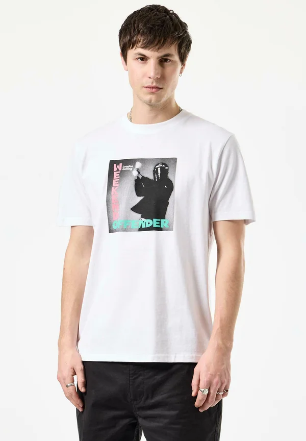 LONDON CALLING GRAPHIC - T-Shirt print - white