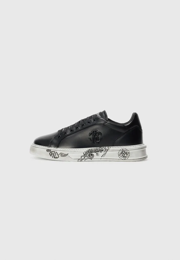 LONDON - Sneaker low - black/white