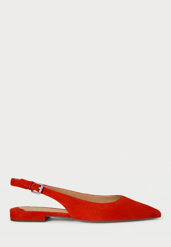 LONDYN FLATS SLINGBACK - Riemchenballerina - bright vermilion