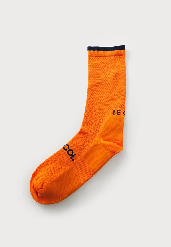LONG CYCLING UNISEX - Sportsocken - saffron/navy