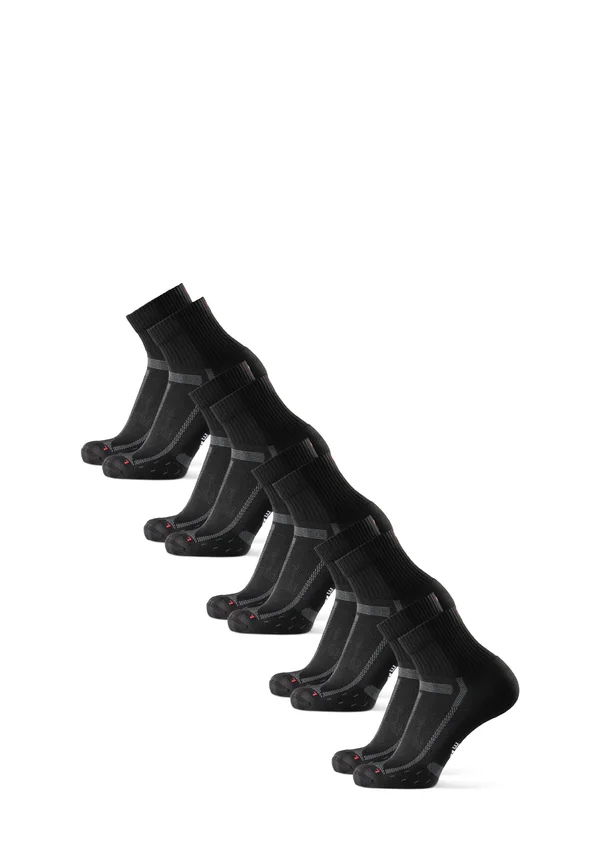 LONG DISTANCE  5 PACK - Sportsocken - black grey