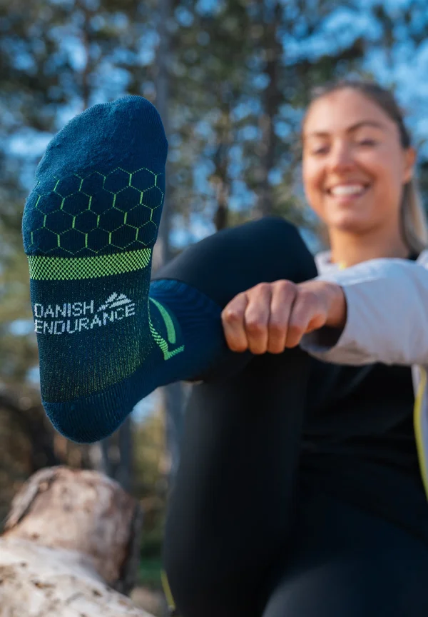 LONG DISTANCE  5 PACK - Sportsocken - mc  xblack grey xgrey black  xblue yellow