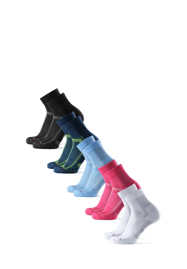 LONG DISTANCE  5 PACK - Sportsocken - mottled light pink