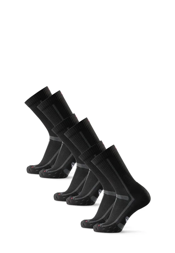 LONG DISTANCE CREW 3 PACK - Sportsocken - black grey