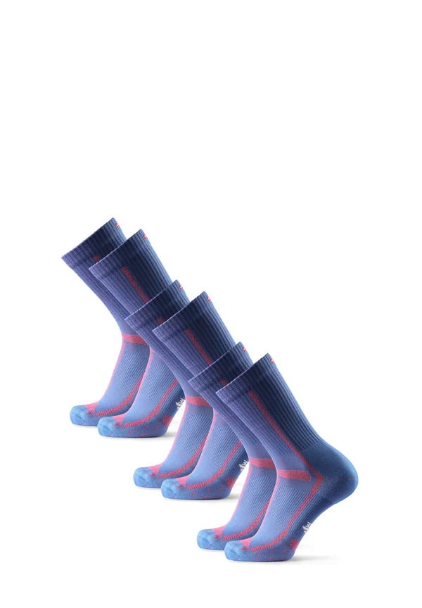 LONG DISTANCE CREW 3 PACK - Sportsocken - Blue