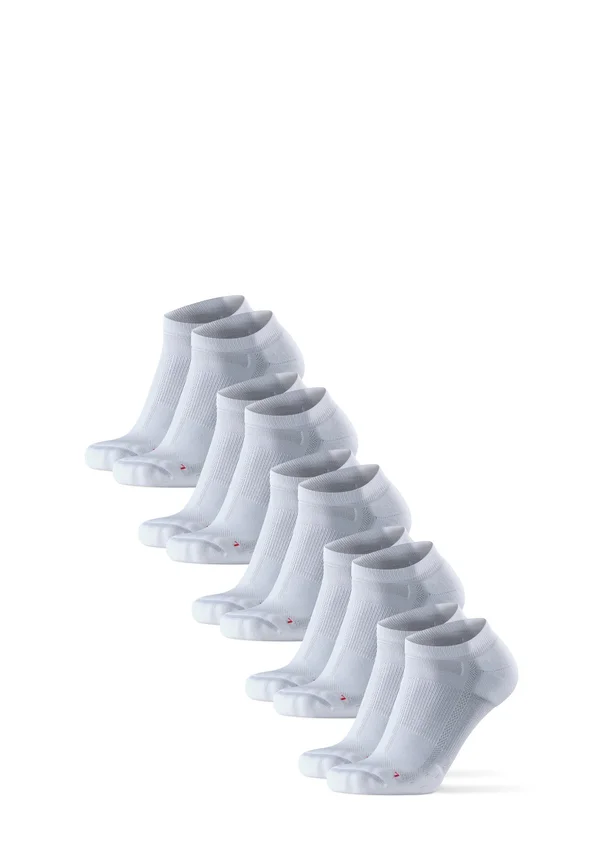 LONG DISTANCE RUNNING LOW-CUT 5 PACK - Füßlinge - white