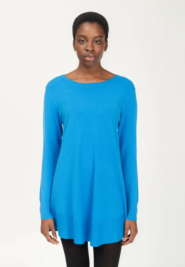 LONG LENGTH PULL - Strickpullover - capri