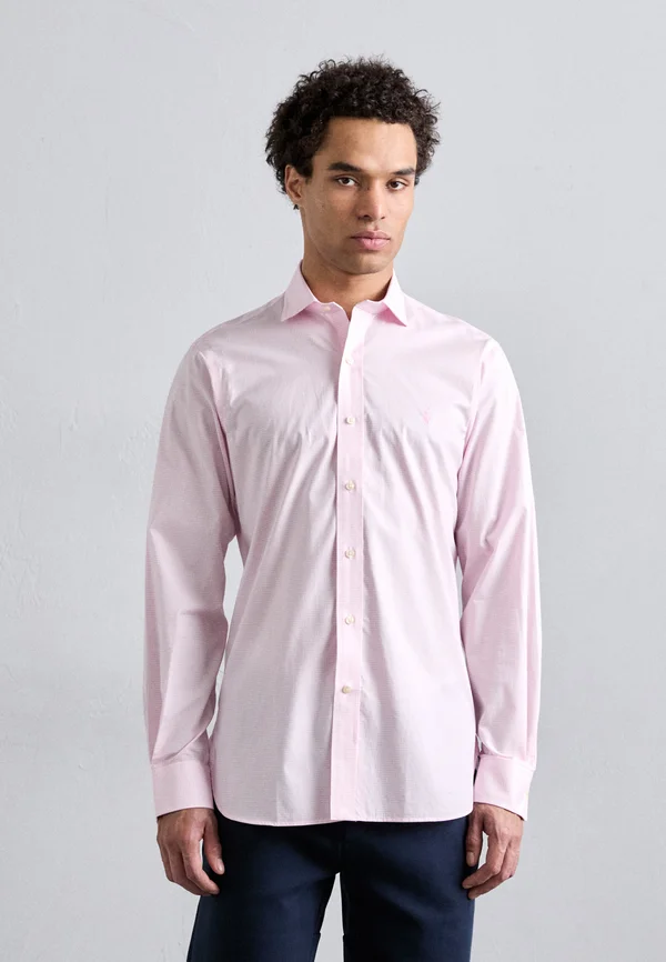 LONG SLEEVE - Businesshemd - belaire pink/white