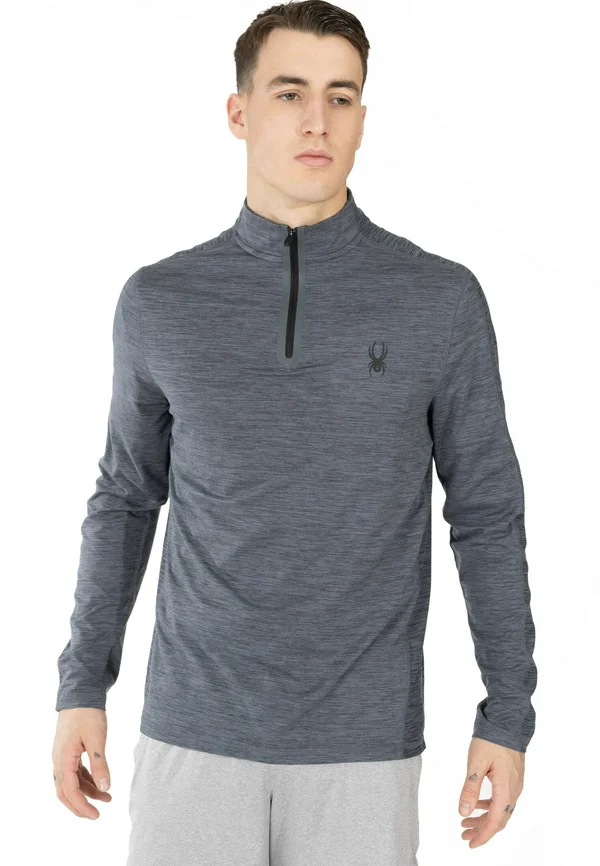 LONG SLEEVE - Langarmshirt - anthracite