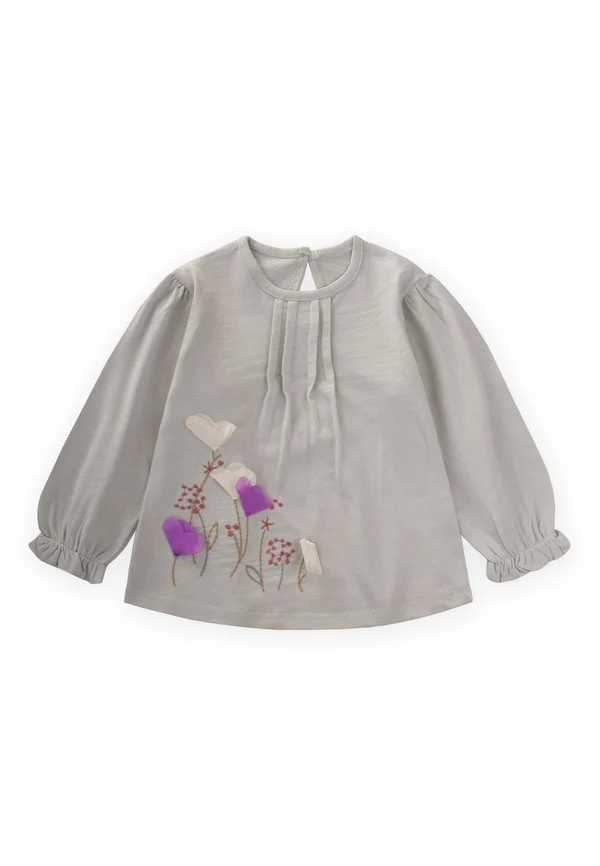 LONG SLEEVE  - Langarmshirt - light grey
