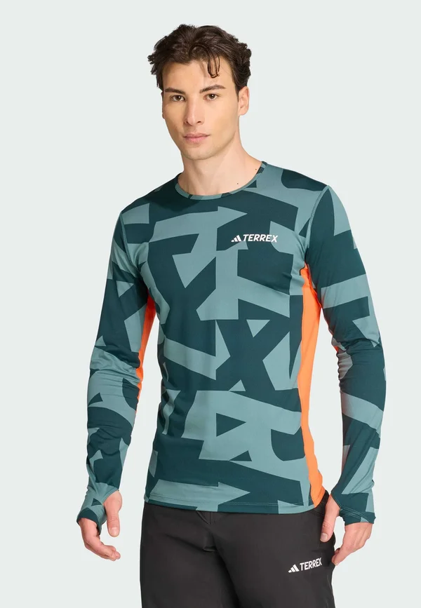 LONG SLEEVE - Langarmshirt - preloved teal