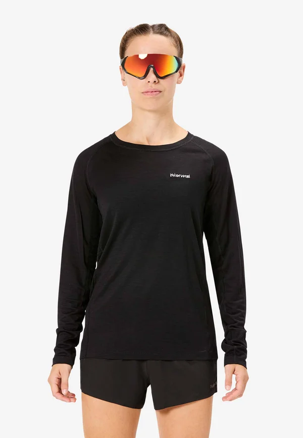 LONG SLEEVE - Langarmshirt - schwarz