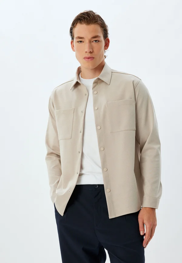 LONG SLEEVE - Leichte Jacke - beige