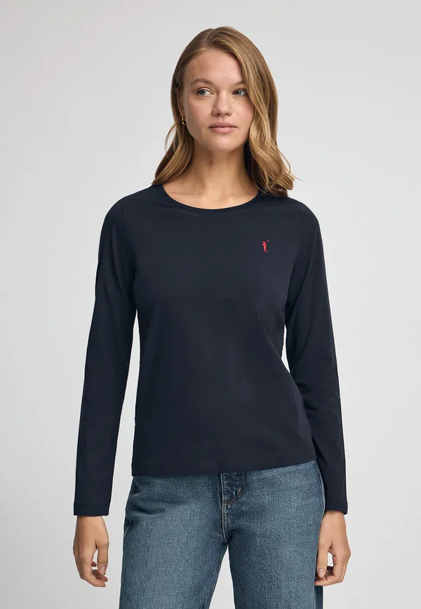 LONG SLEEVE RIGBY GO - Strickpullover - navy