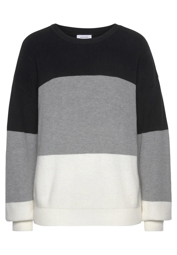 LONG SLEEVE - Strickpullover - black