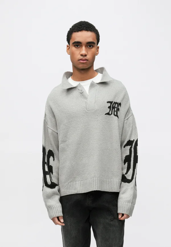 LONG SLEEVE - Strickpullover - grey