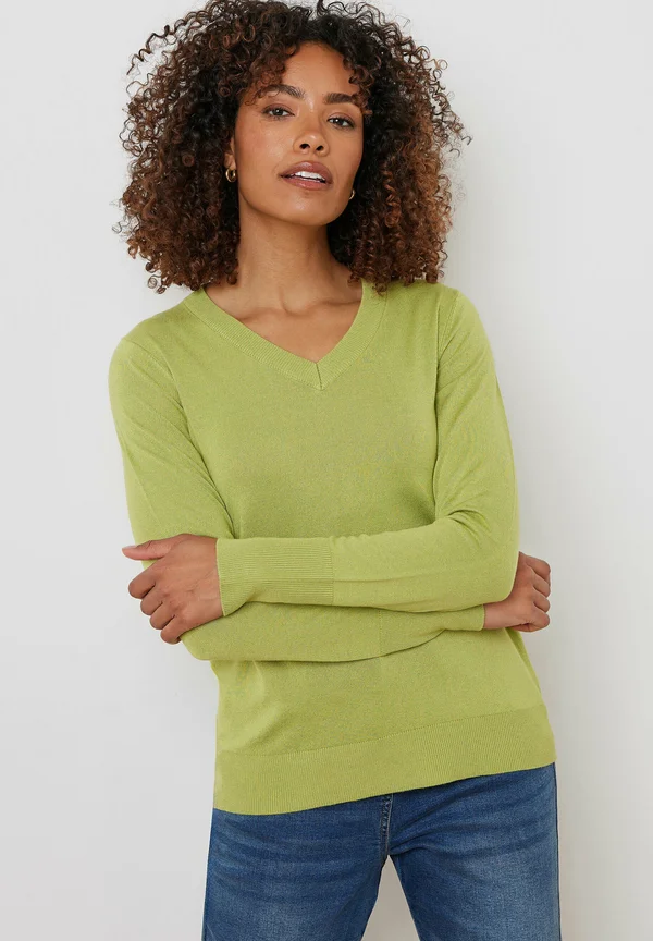 LONG SLEEVE - Strickpullover - lime