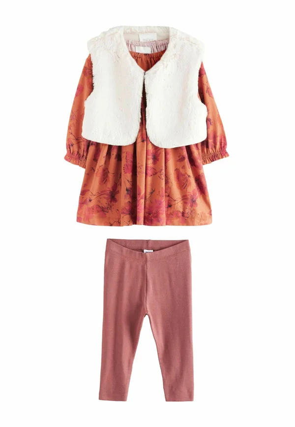 LONG SLEEVE WITH  SET - REGULAR FIT - Weste - rust brown