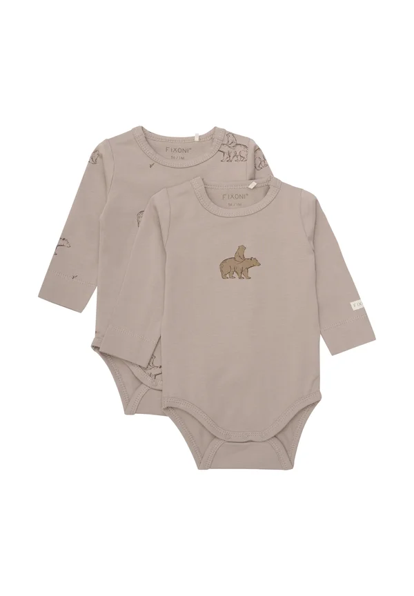 LONG SLEEVES 2-PACK - Body - mocha meringue