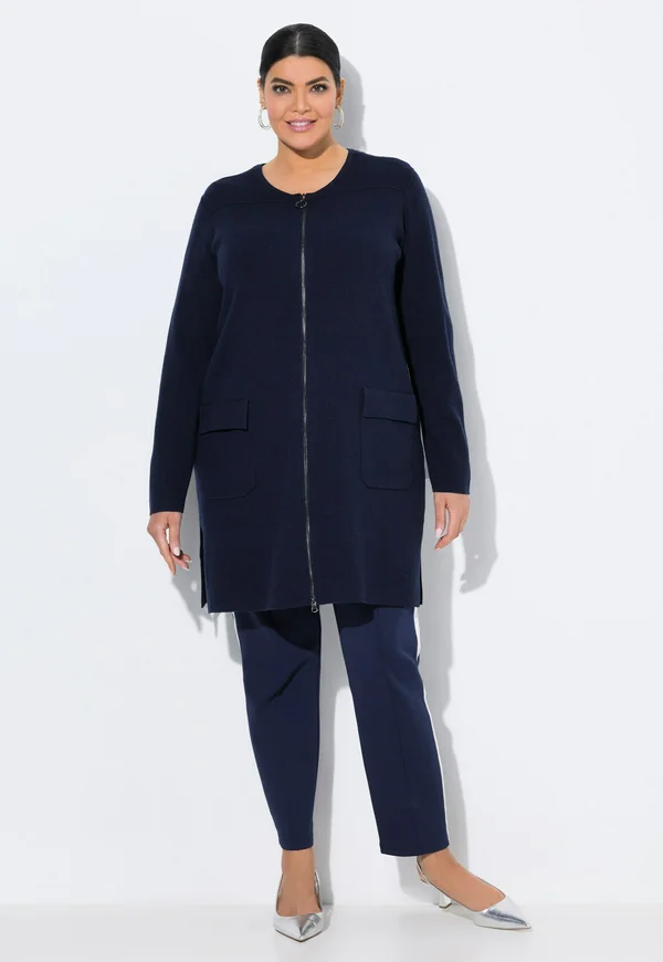 LONGLINE - Strickjacke - marine