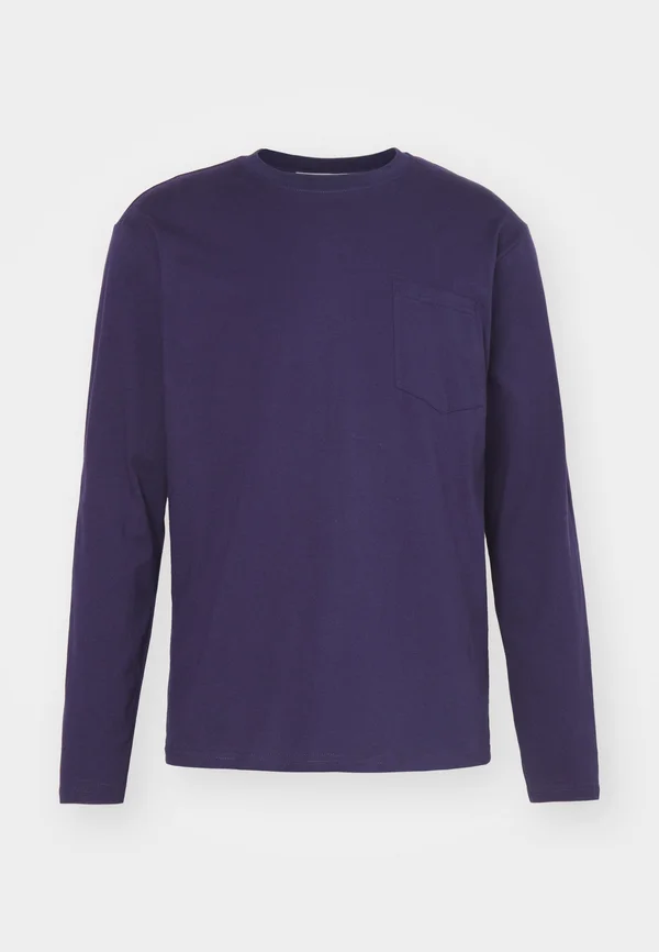 LONGSLEEVE SMALL POCKET  - Strickpullover - navy