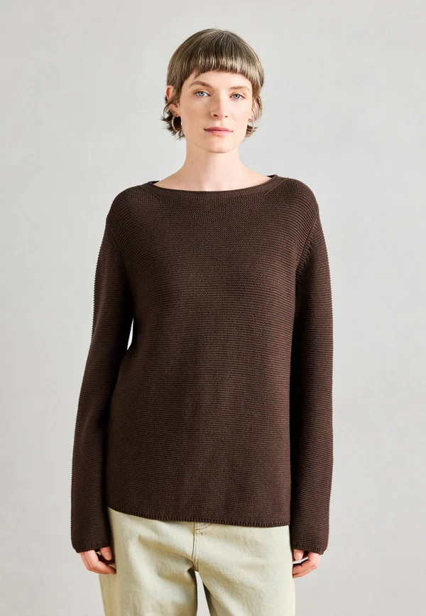 LONGSLEEVE - Strickpullover - shaded brown