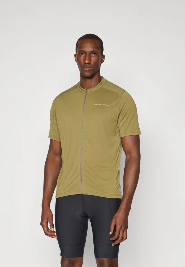 LOOP ZIPPED  - Cycling-Trikot - tweed green