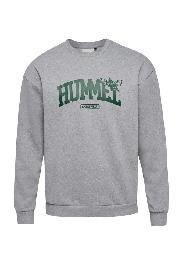 LOOSE CREWNECK UNIVERSITY BEE - Sweatshirt - grey melange