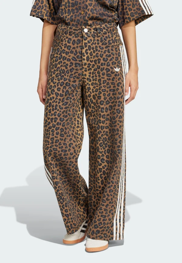 LOOSE PANTS - Jeans Relaxed Fit - multicolor bronze strata