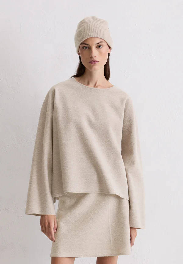 LOOSE  - Strickpullover - chalky mauve melange