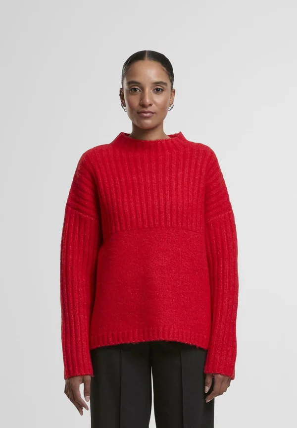 LOOSE - Strickpullover - racing red