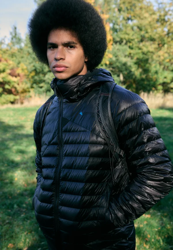LOPT HOOD JACKET - Daunenjacke - raven