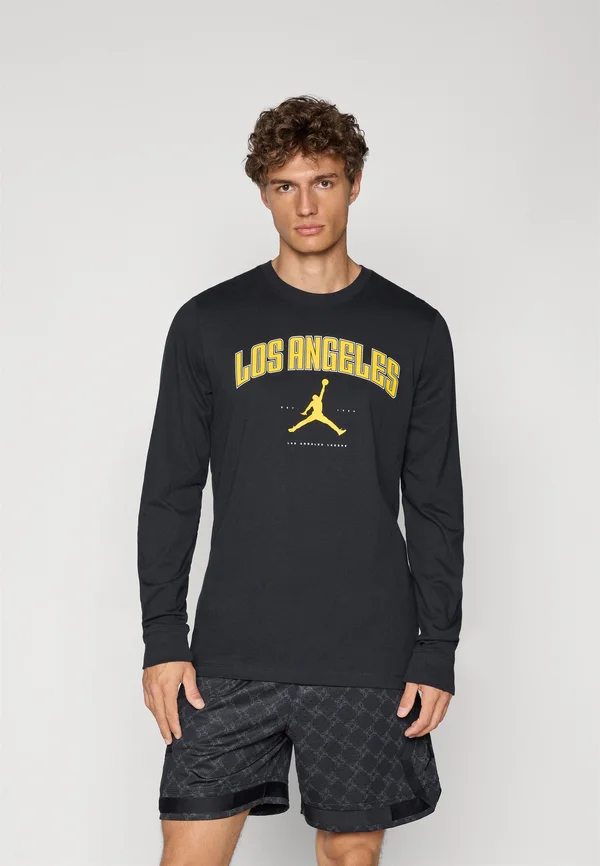 LOS ANGELES LAKERS NBA TEE - Vereinsmannschaften - black
