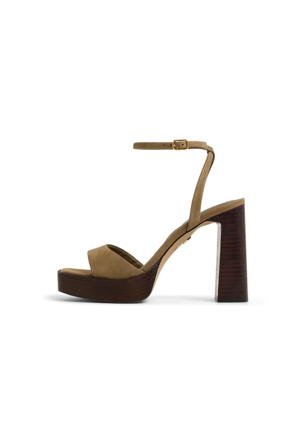LOTHON - Plateausandalette - other green