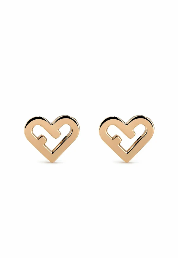 LOVE - Ohrringe - rose gold tone