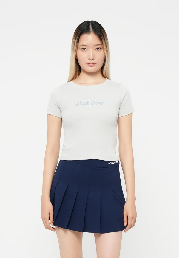 LOVE SCRIPT FRONT - T-Shirt print - mist