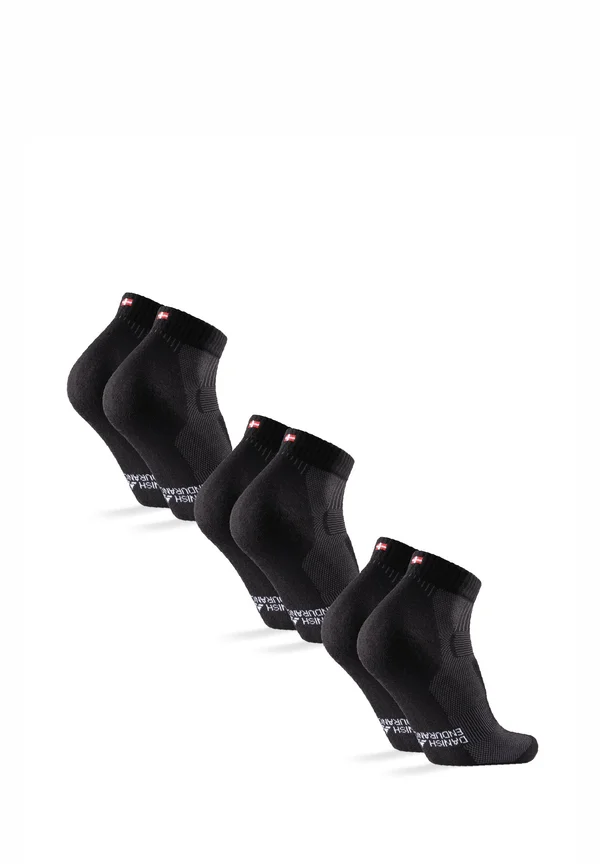 LOW CUT HIKING SOCKS - Sportsocken - black
