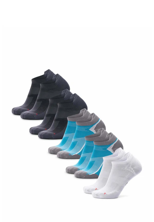 LOW-CUT RUNNING 5 PACK - Sportsocken - grey blue white