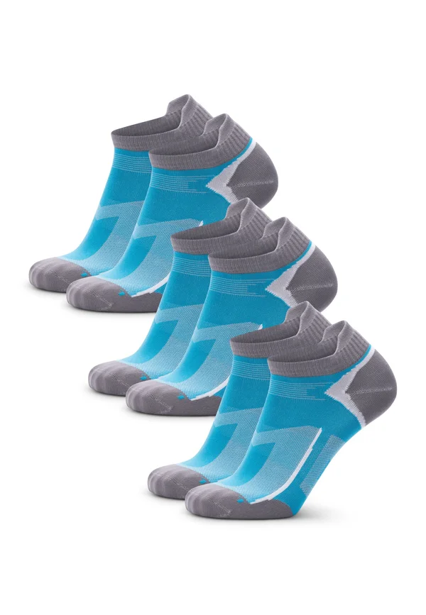 LOW-CUT RUNNING PACK 3 - Socken - caribbean blue