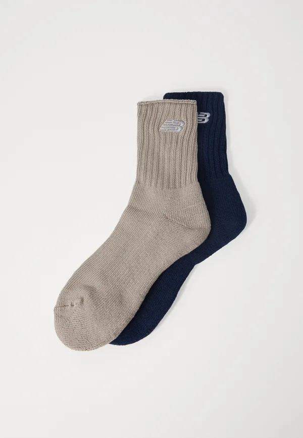 LOW GAUGE RELAXED ANKLE UNISEX 2 PACK - Socken - black/beige