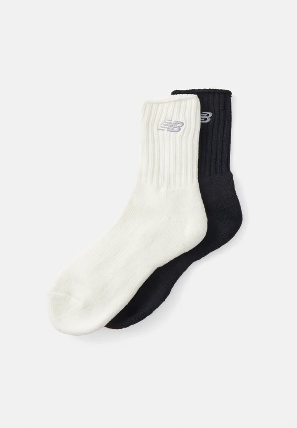 LOW GAUGE RELAXED ANKLE UNISEX 2 PACK - Socken - black/white